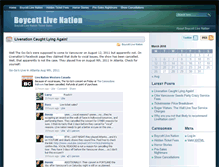 Tablet Screenshot of boycottlivenation.com